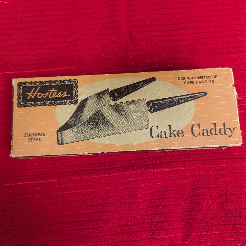 Vintage hostess cake caddy #359